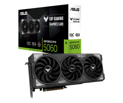 Karta graficzna ASUS GeForce RTX 5060 TUF Gaming OC 8GB GDDR7 DLSS4 TUF-RTX5060-O8G-GAMING